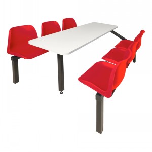 Standard Canteen Table 6 Seater Single Entry